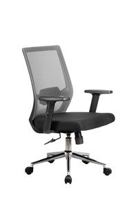 Офисное кресло Riva Chair 851E (Серый) в Ангарске
