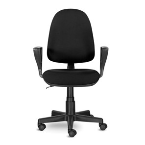 Офисное кресло Brabix Prestige Ergo MG-311 (регулируемая эргономичная спинка, ткань, черное) 531872 в Братске