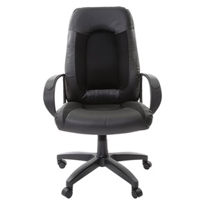 Компьютерное кресло Brabix Strike EX-525 (экокожа черная, ткань черная, TW) в Ангарске