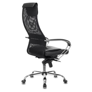 Компьютерное кресло Brabix Premium Stalker EX-609 PRO (хром, мультиблок, ткань-сетка/экокожа, черное) 532416 в Братске - предосмотр 2