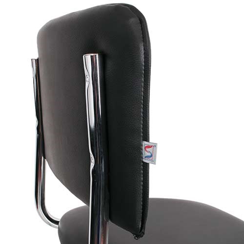 Офисный стул Sylwia chrome P100, кож/зам V4 в Ангарске - изображение 4