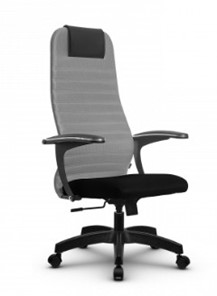 Офисное кресло SU-BU158-10  Pl серый/черный в Ангарске