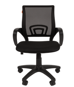 Компьютерное кресло CHAIRMAN 696 black Сетчатый акрил DW62 черный в Ангарске - предосмотр 1
