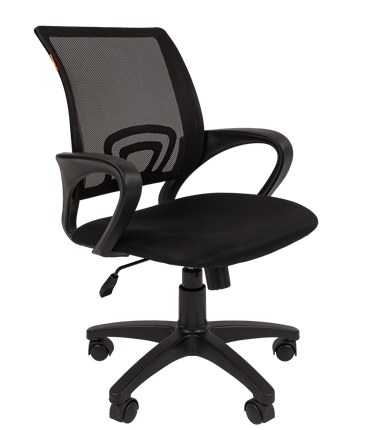 Компьютерное кресло CHAIRMAN 696 black Сетчатый акрил DW62 черный в Ангарске - изображение