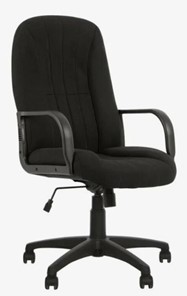 Кресло для офиса CLASSIC (PL64) ткань CAGLIARI черный С11 в Братске