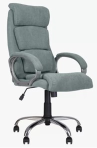 Кресло для офиса DELTA (CHR68) ткань SORO 34 в Ангарске - предосмотр