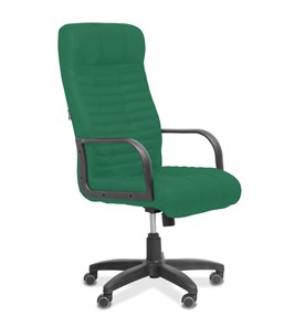 Кресло для руководителя Атлант, ткань TW / зеленая в Ангарске