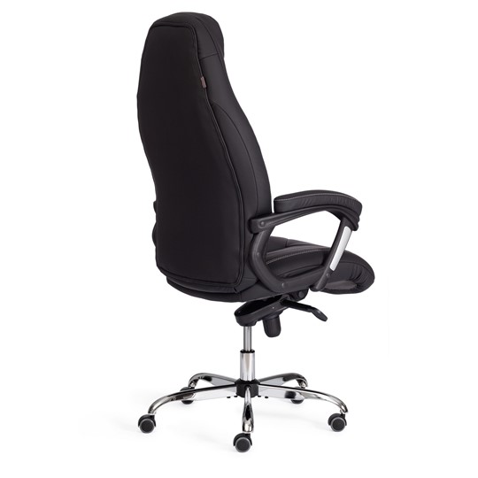 Кресло компьютерное BOSS Lux, кож/зам, черный, арт.21151 в Братске - изображение 3
