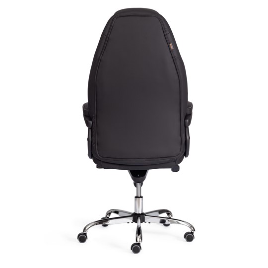 Кресло компьютерное BOSS Lux, кож/зам, черный, арт.21151 в Братске - изображение 4