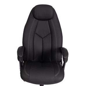 Кресло компьютерное BOSS Lux, кож/зам, черный, арт.21151 в Ангарске - предосмотр 6