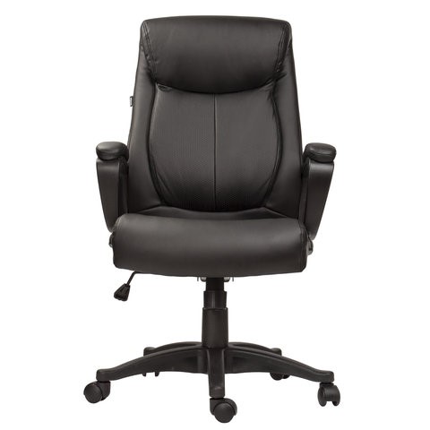 Офисное кресло BRABIX "Enter EX-511", экокожа, черное, 530859 в Братске - изображение 3