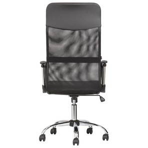 Кресло офисное BRABIX "Flash MG-302", с подлокотниками, хром, черное, 530867 в Братске - предосмотр 5