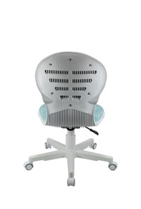 Кресло Chair 1139 FW PL White, Голубой в Ангарске - предосмотр 4