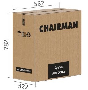 Кресло офисное CHAIRMAN 289, ткань, цвет черный в Ангарске - изображение 4