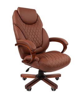 Кресло CHAIRMAN 406, коричневый в Ангарске