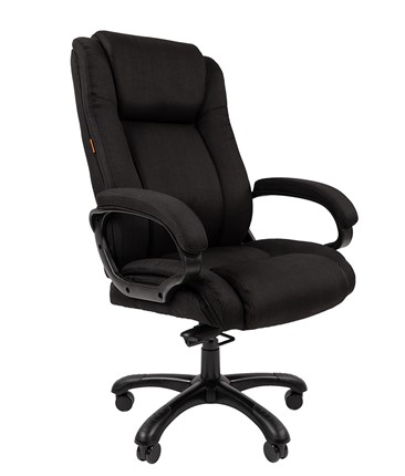 Офисное кресло CHAIRMAN 410 Акриловая ткань SX Черный в Ангарске - изображение