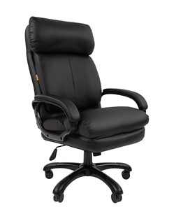 Офисное кресло CHAIRMAN 505 Экокожа черная в Ангарске - предосмотр