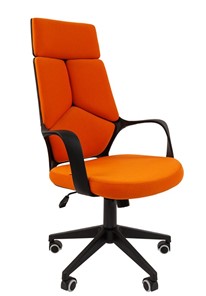 Офисное кресло CHAIRMAN 525, оранжевое в Ангарске