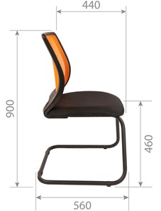 Кресло офисное CHAIRMAN 699V, цвет серый в Ангарске - предосмотр 2