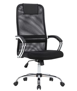 Компьютерное кресло CHAIRMAN CH612 Сетчатый акрил / Ткань стандарт / Экокожа, черный в Ангарске