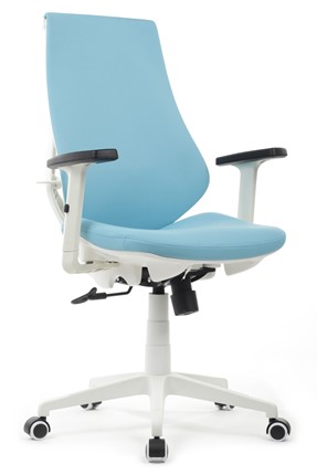 Компьютерное кресло Design CX1361М, Голубой в Ангарске - изображение