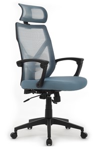 Компьютерное кресло Design OLIVER W-203 AC, Синий в Братске - предосмотр