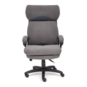 Кресло офисное DUKE флок/ткань, серый/серый, 29/TW-12 арт.14039 в Иркутске - предосмотр 1