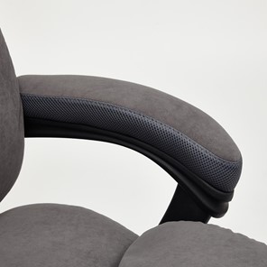 Кресло офисное DUKE флок/ткань, серый/серый, 29/TW-12 арт.14039 в Иркутске - предосмотр 13