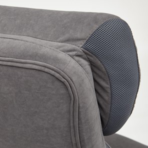 Кресло офисное DUKE флок/ткань, серый/серый, 29/TW-12 арт.14039 в Иркутске - предосмотр 16