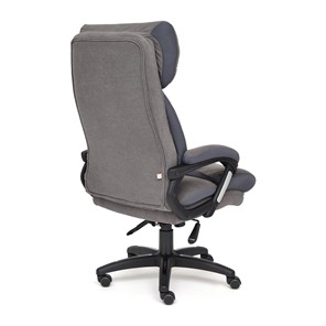 Кресло офисное DUKE флок/ткань, серый/серый, 29/TW-12 арт.14039 в Иркутске - предосмотр 3