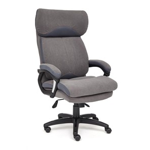 Кресло офисное DUKE флок/ткань, серый/серый, 29/TW-12 арт.14039 в Иркутске - предосмотр