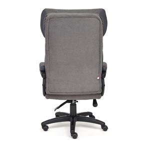 Кресло офисное DUKE флок/ткань, серый/серый, 29/TW-12 арт.14039 в Иркутске - предосмотр 4