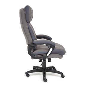 Кресло офисное DUKE флок/ткань, серый/серый, 29/TW-12 арт.14039 в Иркутске - предосмотр 5