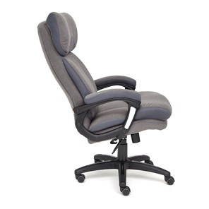 Кресло офисное DUKE флок/ткань, серый/серый, 29/TW-12 арт.14039 в Иркутске - предосмотр 8