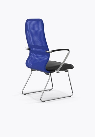 Офисное кресло Ergolife Sit 8 B2-9K - X1+Extra (Синий-Черный) в Ангарске - изображение 1