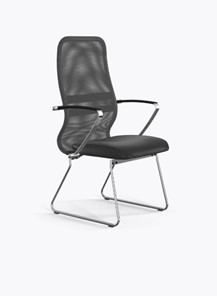 Офисное кресло Ergolife Sit 8 B2-9K - X1+Extra (Св.серый-Черный) в Ангарске