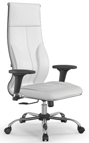 Кресло офисное Мetta L 1m 46/2D Infinity Easy Clean (MPES) топган, нижняя часть 17833 белый в Ангарске
