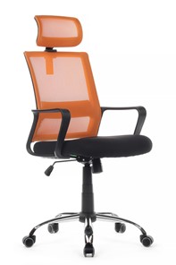 Компьютерное кресло RCH 1029HB, черный/оранжевый в Братске