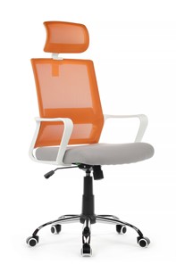 Кресло RCH 1029HW, серый/оранжевый в Ангарске