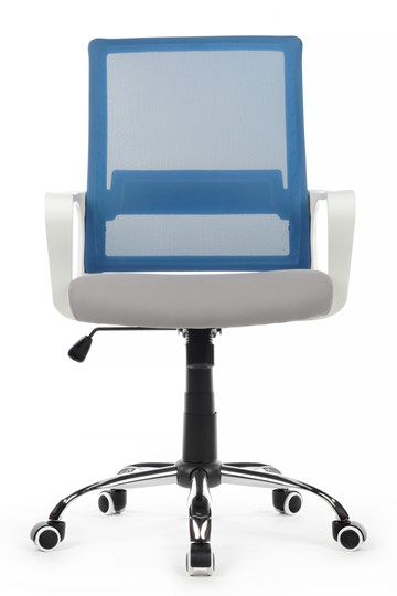 Кресло компьютерное RCH 1029MW, серый/синий в Ангарске - изображение 1