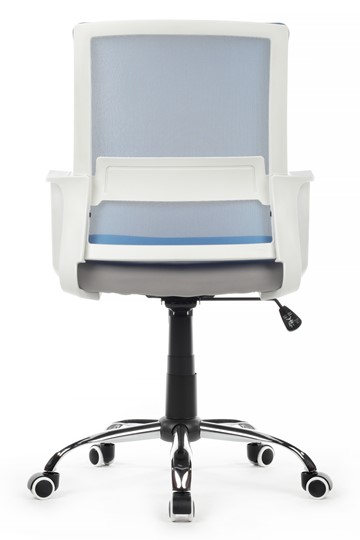 Кресло компьютерное RCH 1029MW, серый/синий в Братске - изображение 4