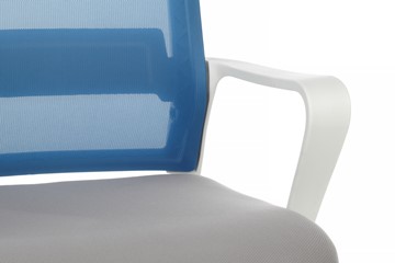 Кресло компьютерное RCH 1029MW, серый/синий в Ангарске - предосмотр 5