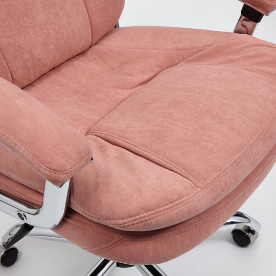 Кресло компьютерное SOFTY LUX флок, розовый, арт.13952 в Ангарске - изображение 15