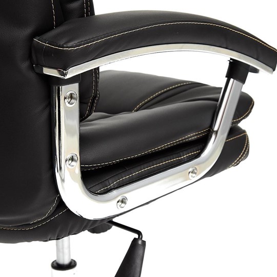 Офисное кресло SOFTY LUX кож/зам, черный, арт.12902 в Ангарске - изображение 5