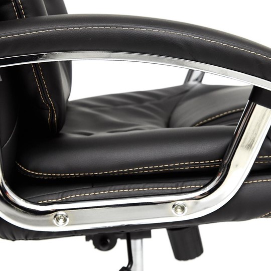 Офисное кресло SOFTY LUX кож/зам, черный, арт.12902 в Ангарске - изображение 9