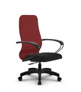 Офисное кресло SU-CK130-10P PL красный/черный в Ангарске