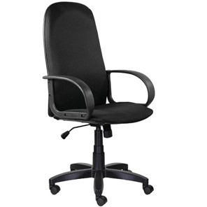 Кресло офисное Brabix Praktik EX-279 (ткань JP/кожзам, черное) 532019 в Ангарске