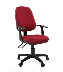 Кресло компьютерное CHAIRMAN 661 Ткань стандарт 15-11 красная в Иркутске - предосмотр