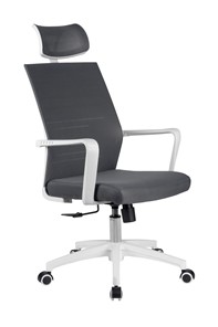 Кресло компьютерное Riva Chair А819 (Серый) в Ангарске