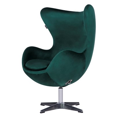 Офисное кресло Диксон, Микровелюр зеленый в Ангарске - изображение